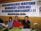 Ogólnopolskie Igrzyska młodzieży szkolnej, Małopolska 2010. Dzień pierwszy - klasyk. Jest galeria. Szymek Sikora ZŁOTO, Jaś Raczkiewicz SREBRO, Jaś Żółkiewski BRĄZ. 